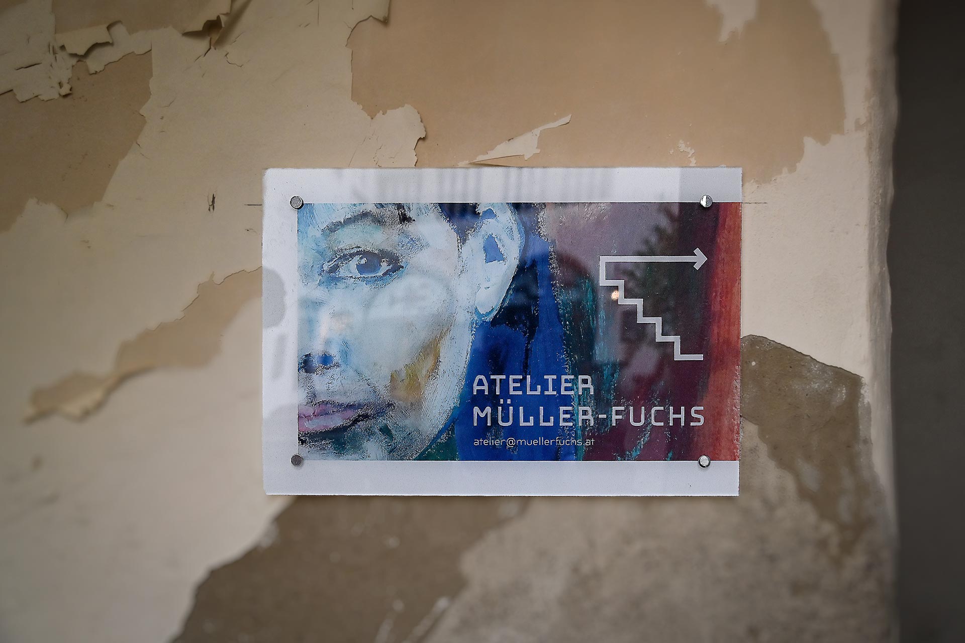 Eingang Atelier Müller-Fuchs